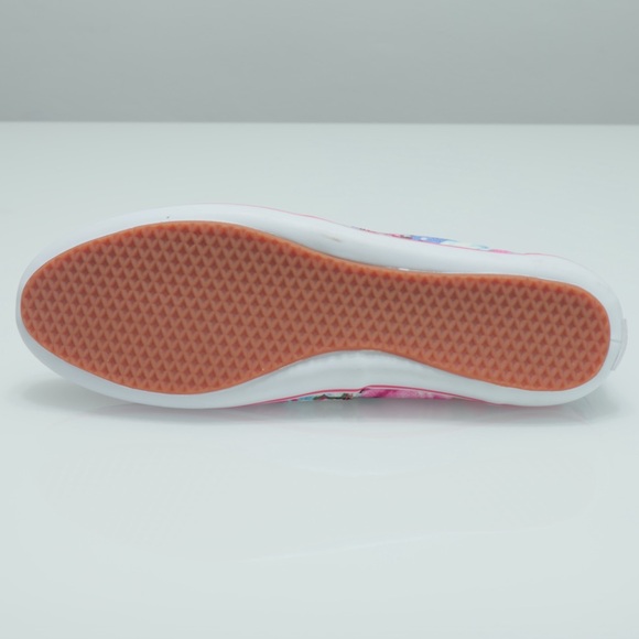 Vans Women's Floral Sneakers - Pink and Blue NWOT - Picture 14 of 16